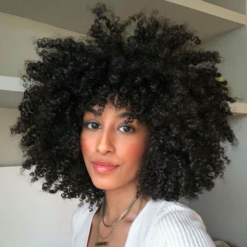 Curly Afro Hairstyle - How It Looks & Who It Suits | HaircutAI ...